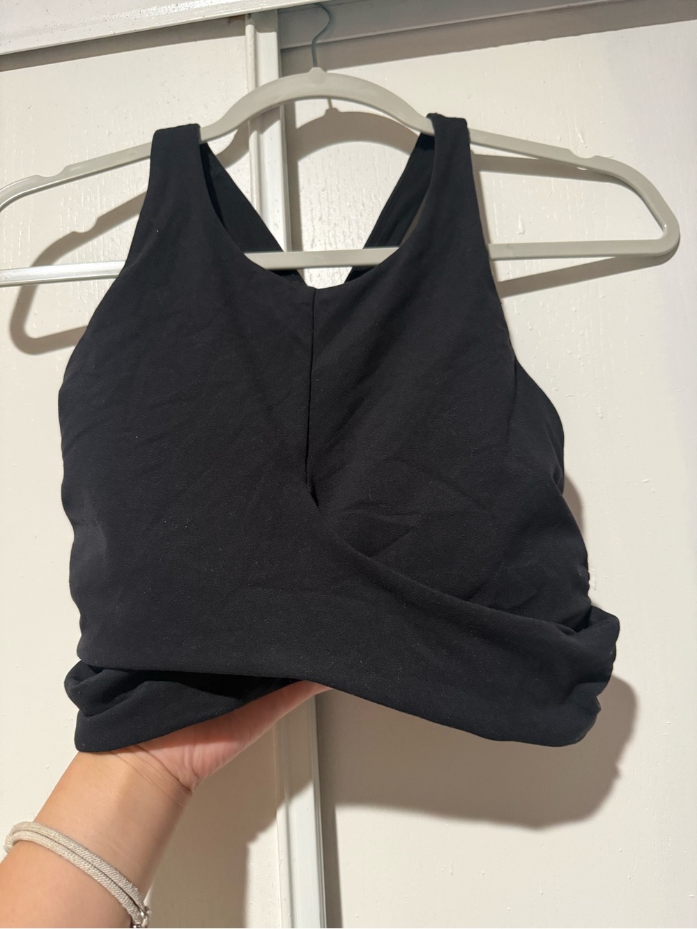Lululemon Always Aligned Bra Black Size 6 Light Support C/D Cup Sports Bra